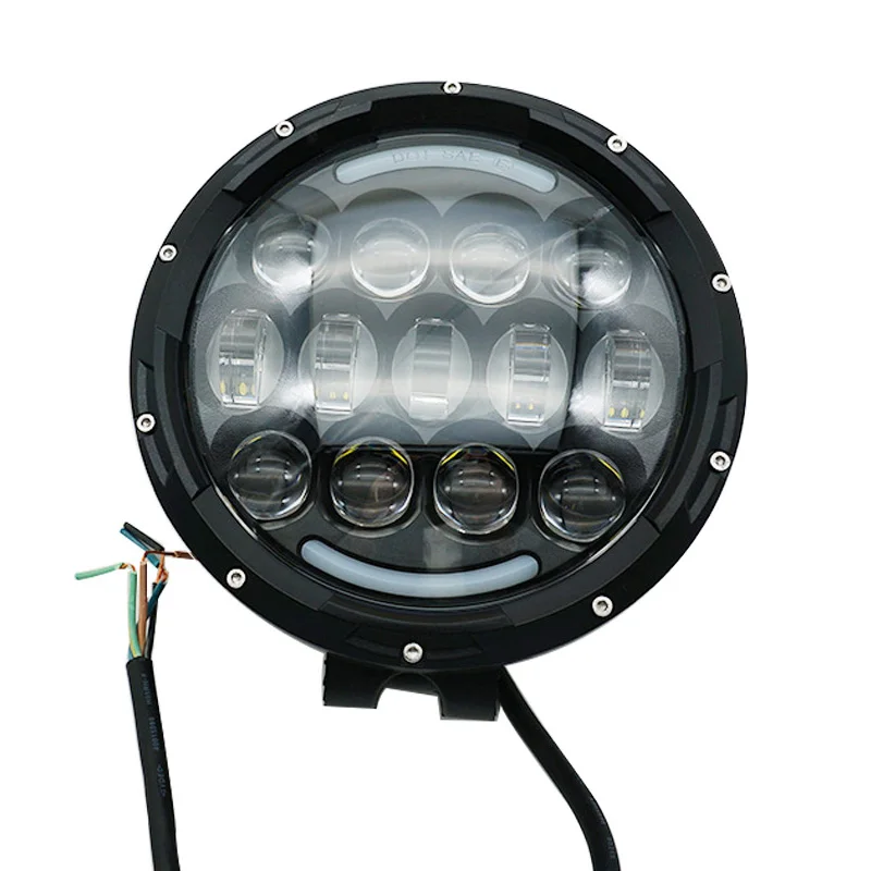 2 шт. 105 Вт светодиодный рабочий свет Hi/Low beam DRL внедорожные фары дальнего света для грузовиков, автомобилей, ATV, SUV, Jeep, строительства, кемпинга, охотников
