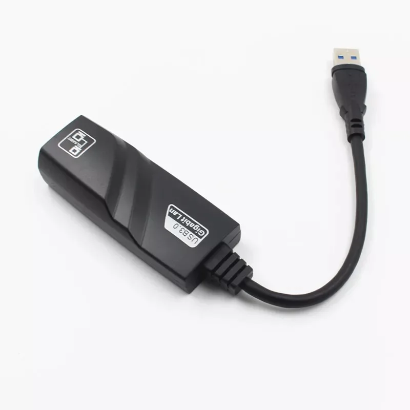 USB 3 0 10/100 Мбит/с Gigabit RJ45 Ethernet LAN сетевая карта адаптер Черный|Кабели передачи