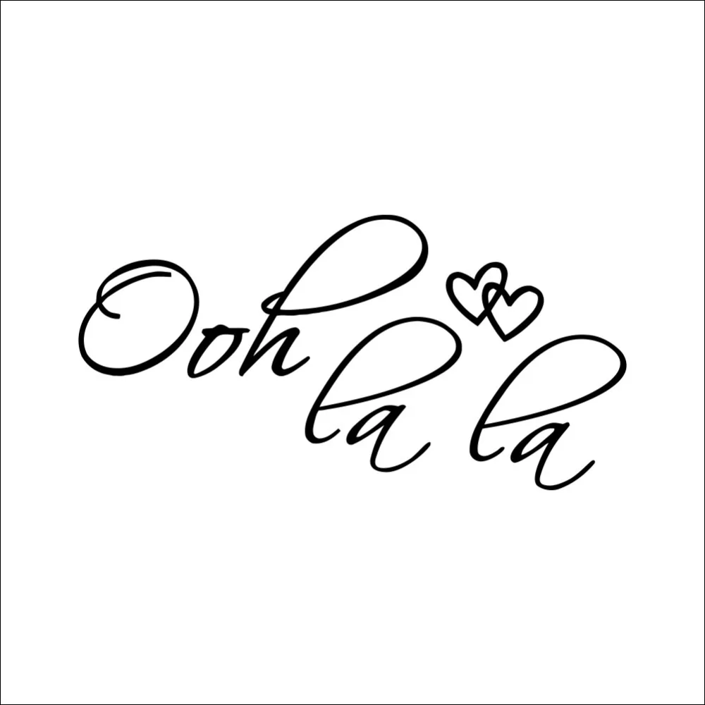 Виниловые наклейки на стену с изображением сердец пар Франция|vinyl wall stickers|wall