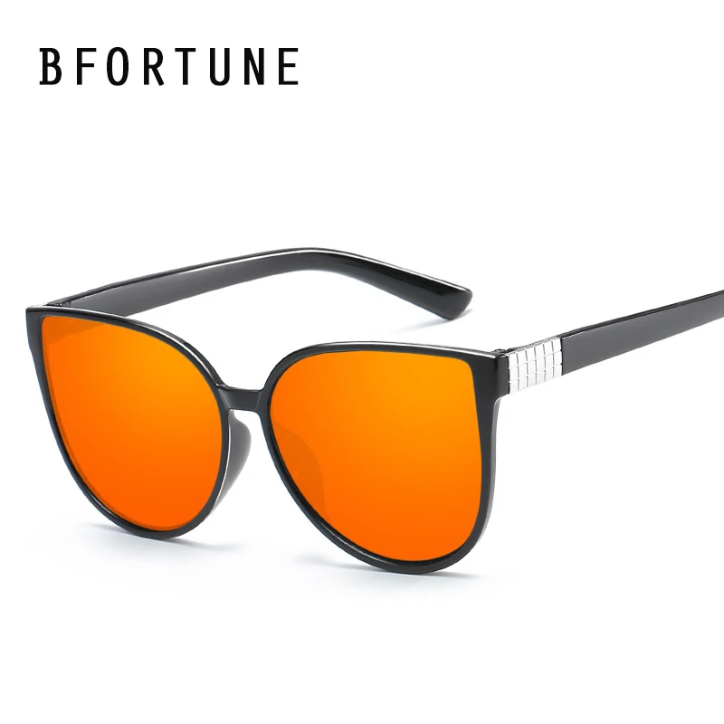 BFORTUNE Мода кошачий глаз солнцезащитные очки Для женщин Брендовая Дизайнерская