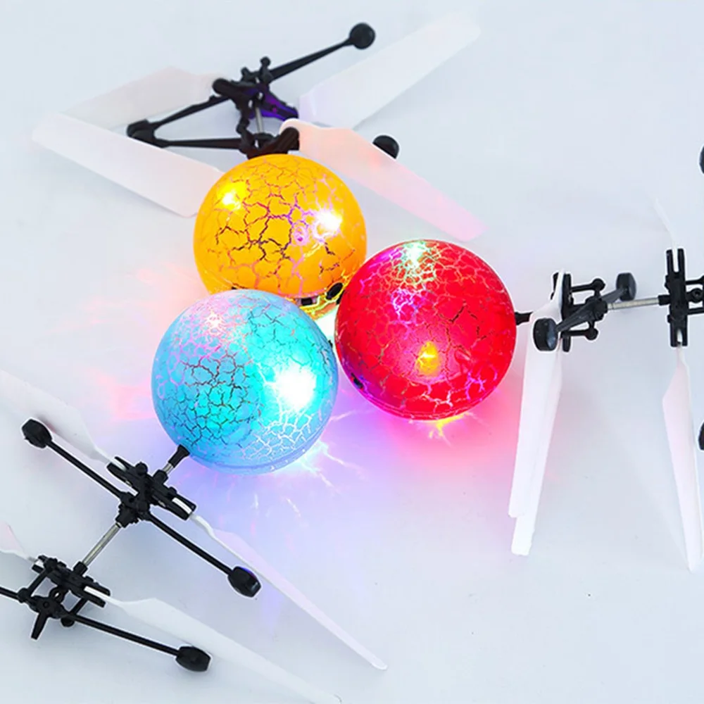 Радиоуправляемый самолет вертолет мини летающий Дрон мяч летающие игрушки