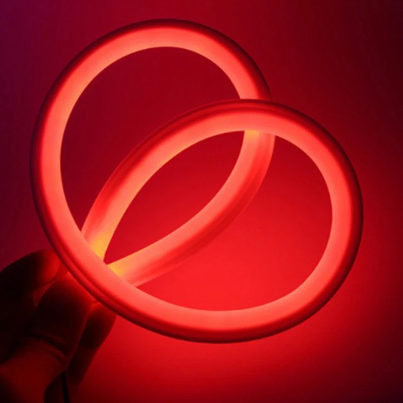 2 шт. автомобильные гибкие светодиодсветодиодный дневные ходовые огни 30/45/60