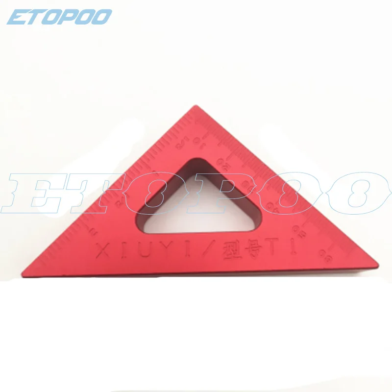 1 шт. двойная шкала многофункциональная алюминиевая столярная высота квадратная