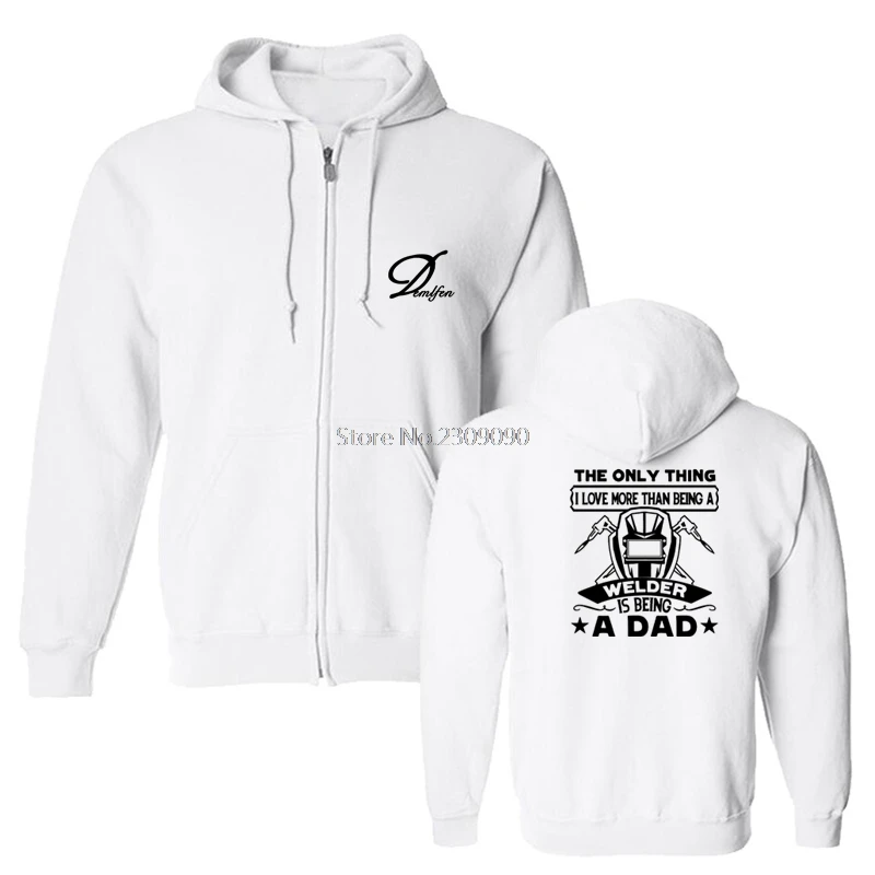 Весенне осенние забавные толстовки для влюбленных мотоциклов с принтом Love Welder Dad