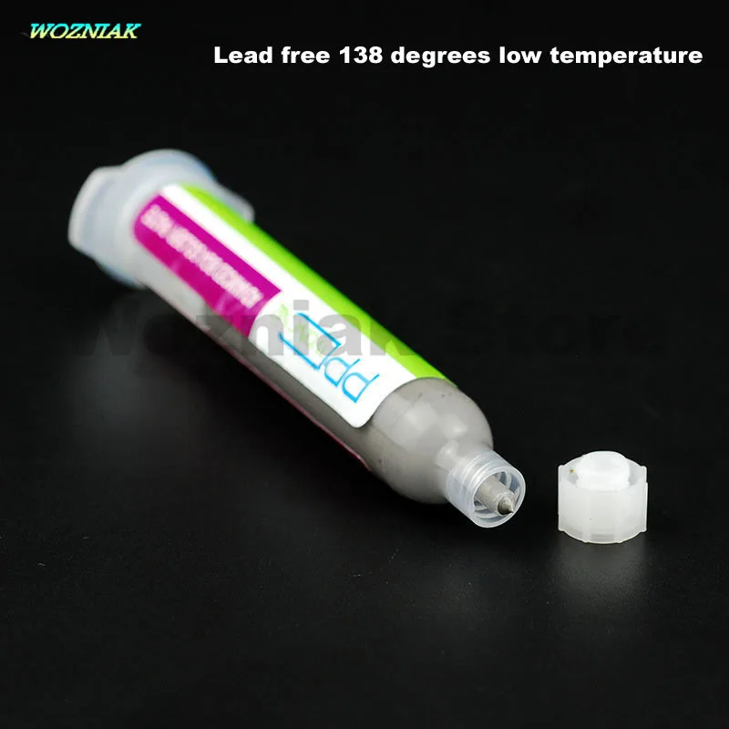 Wozniak PPD паяльная паста профессиональная ЦП Оловянное растение Сварочная зеленая