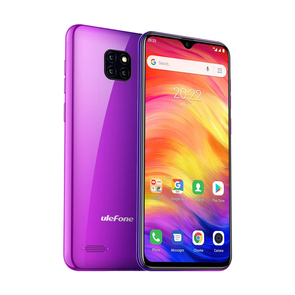 Новое поступление Ulefone Note 7 смартфон 3500 мАч 19:9 четырехъядерный 6 1 экран капли воды