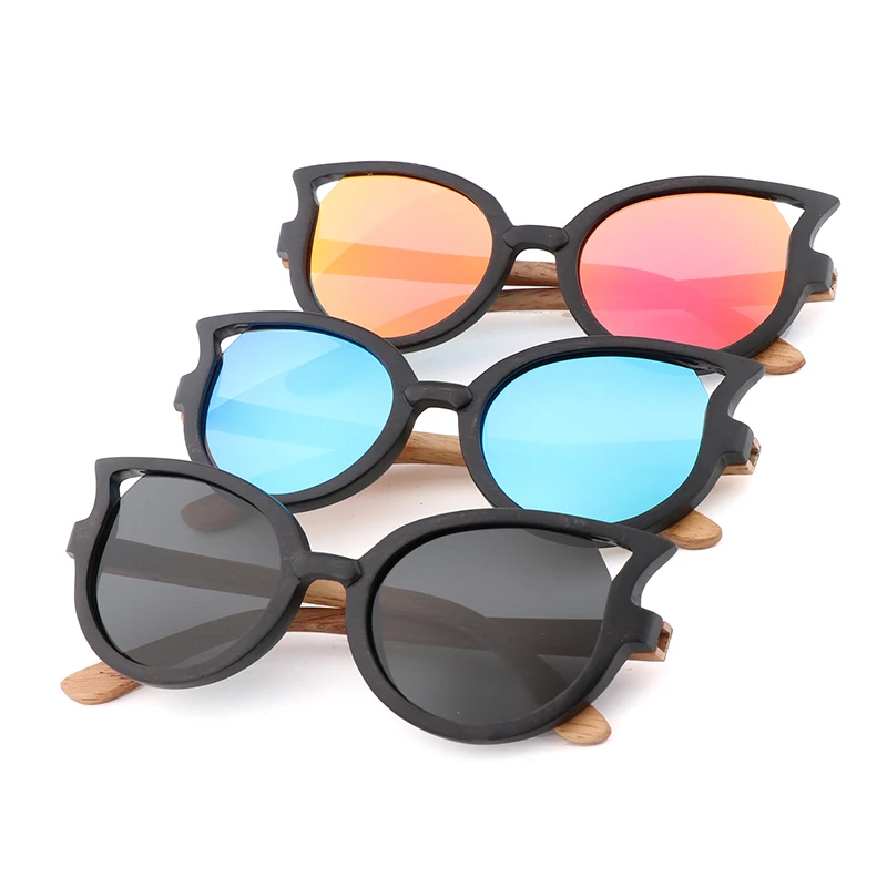 

Classic Fashion Butterfly Glasses Handmade Bamboo Wood Sunglasses Polarizing Men's and Women's Sunglasses UV400 TAC Glasses