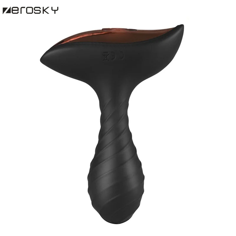 Вибратор фаллоимитатор Zerosky массажер простаты USB зарядка Анальная пробка