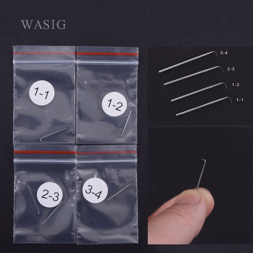 4 шт. иглы для вентиляции (1 1 2 3 4)|ventilating needle|wig making needlelace wig ventilating needle |