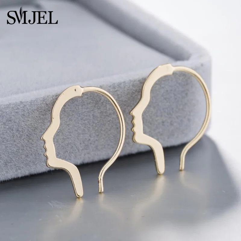SMJEL Мода собака серьги с лапами для Для женщин небольшой модные серьги, ювелирное изделие из металла с рисунками котят и сердец Серьги стержня уха пирсинг девушка oorbellen