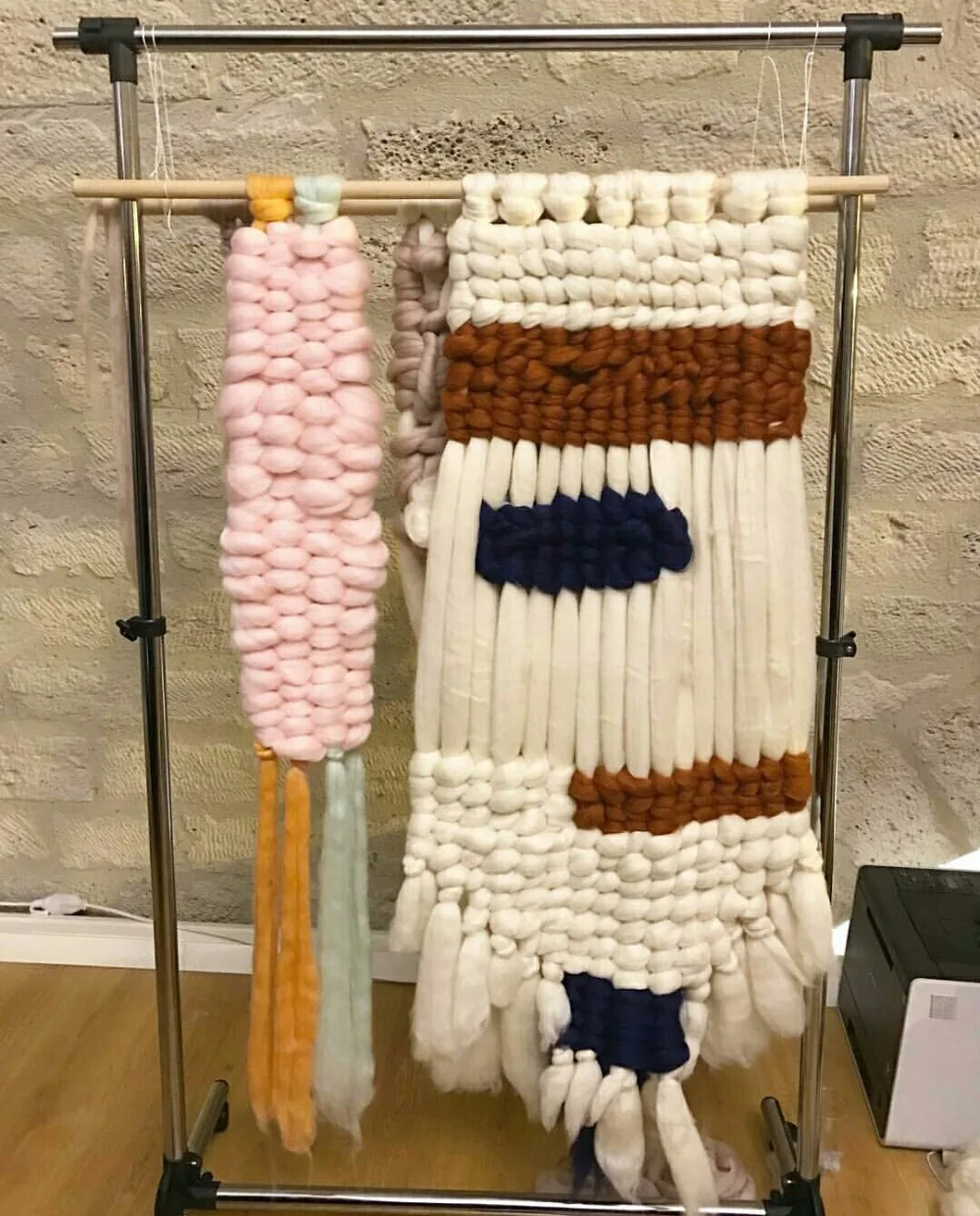 Ткацкий станок ручной работы DIY подъемный ткацкий станок большой каркас вязальная машина с гладкой поверхностью из бука 89*87 см