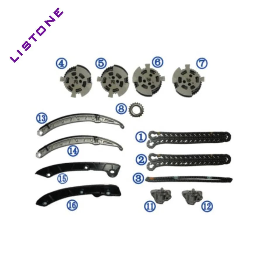 Комплект таймера для Land Rover Range 3.0L/5.0L 3 0 T(09- OEM:LR051013/FX23-6L266-AA LR051011/Φ LR032087 LR072638 |