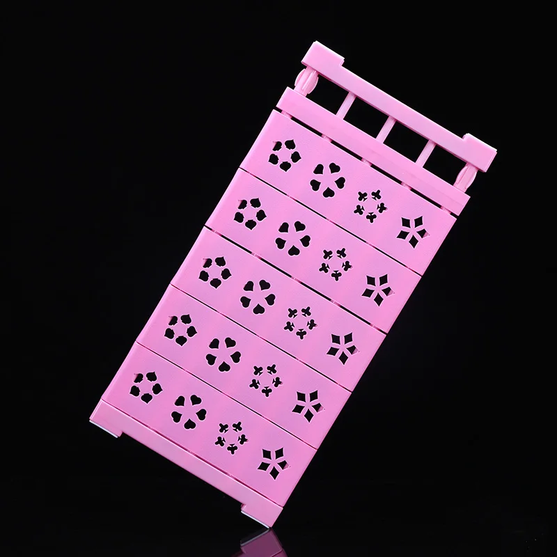 Pink 24x(50-80)cm Регулируемый шкаф, органайзер для хранения полка настенный кухонный стеллаж для хранения шкафчик Держатели шкаф полка-органайзер для ванной - Цвет: Pink 24x(50-80)cm