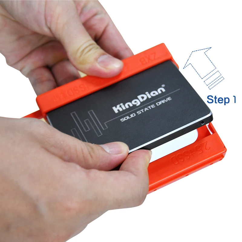 KingDian Новый Универсальный 2 5 дюйма до 3 SSD HDD переходник из экологического пластика