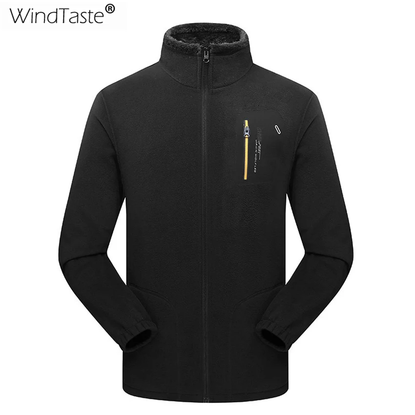 WindTaste мужские и женские Зимние флисовые куртки для походов, спорта на открытом воздухе, кемпинга, толстые тепловые треккинговые мужские лыжные куртки для альпинизма KA123