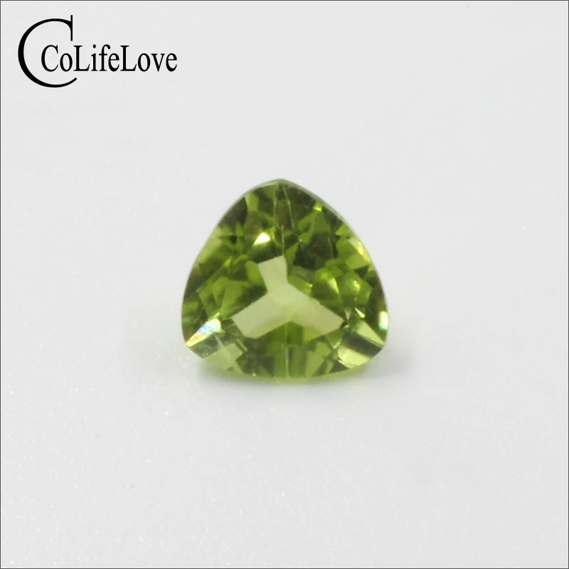 7mm*7mm 1.4 ct natural peridot loose gemstone wholesale price 100% real VVS grade for jewelry shop | Украшения и аксессуары