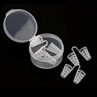 4 шт. анти храп здоровое оборудование для сна остановить храп магнитное апноэ зажим для носа Мини Прозрачное анти-храп устройство горячей