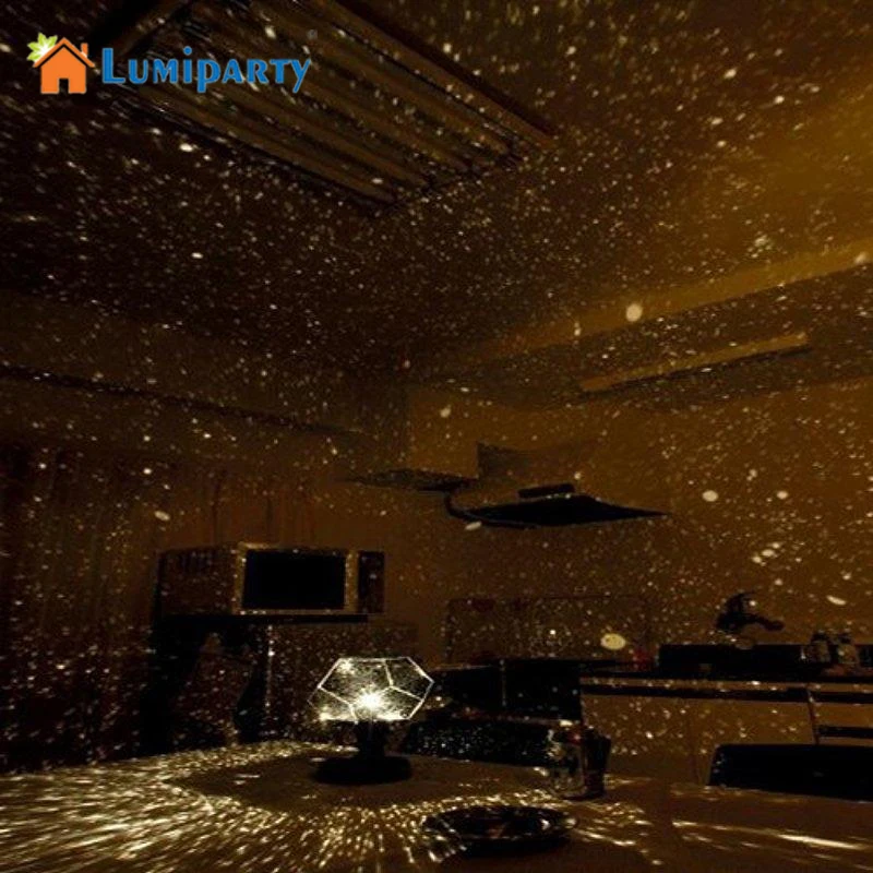 LumiParty 2017 светодиодный Романтический Astro Звездное небо проекции космос ночь свет