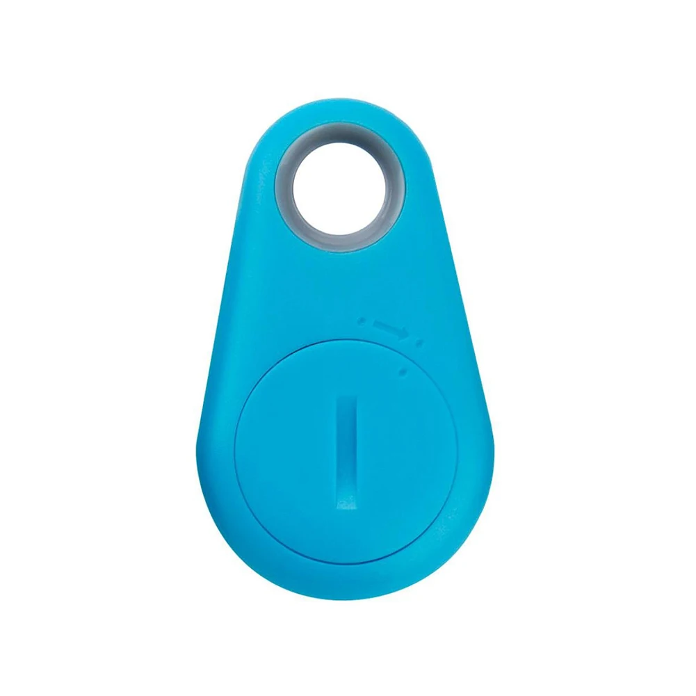 Синий Bluetooth Pets Smart Mini GPS Tracker Anti-Lost Recording Tracking Device Trackers Finder Equipment for Dog Cat Keys Wallet Bag - Цвет: Синий