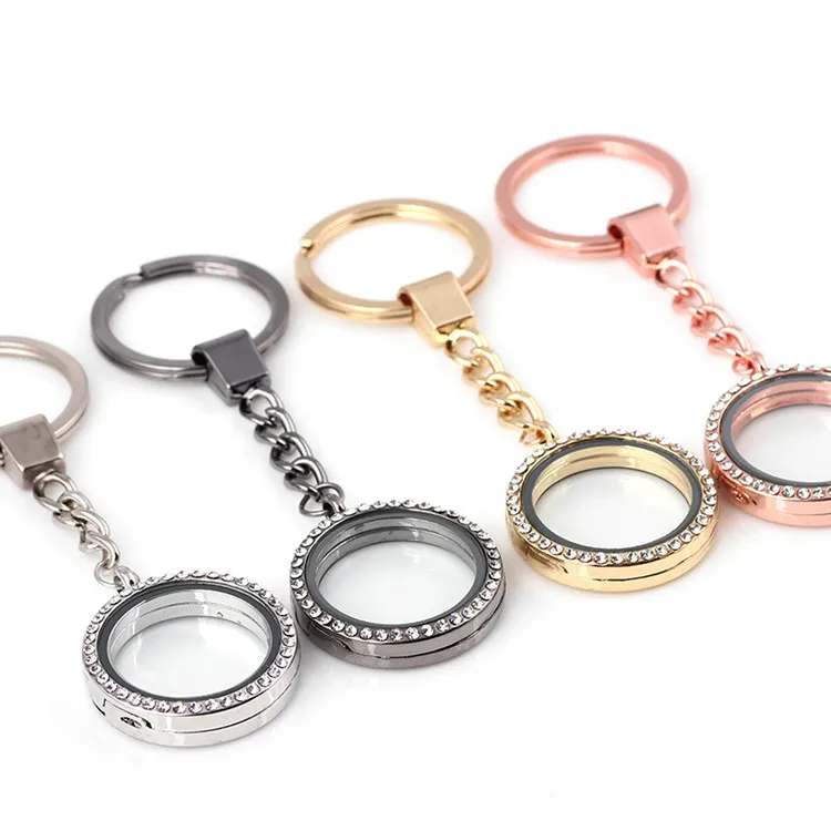 10 шт./лот Бесплатная доставка 30 мм плавающий медальон с брелоками память фото