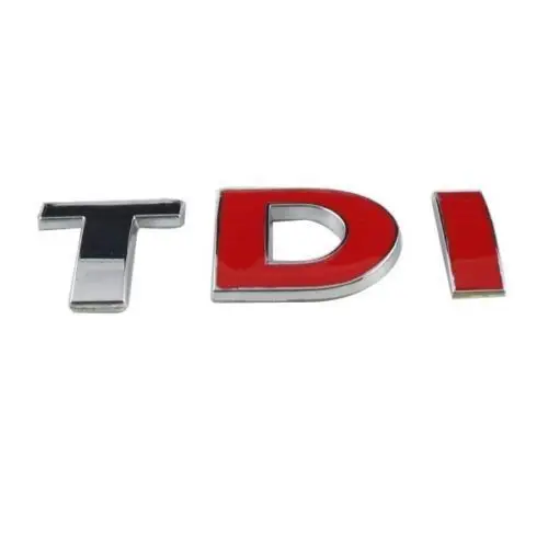 Наклейка для Vw Bora Jetta 3d Tdi эмблема логотип хром значок It|Наклейки на автомобиль| |