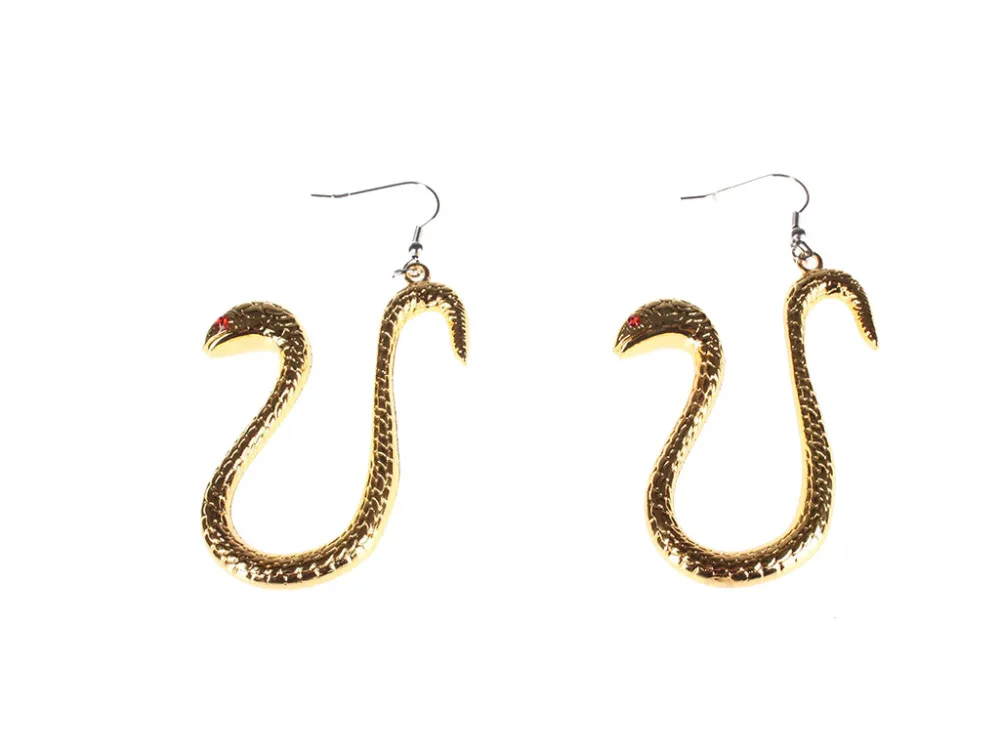 Цельные аксессуары для косплея hanboa петух змея Серьга Кулон Золотой |