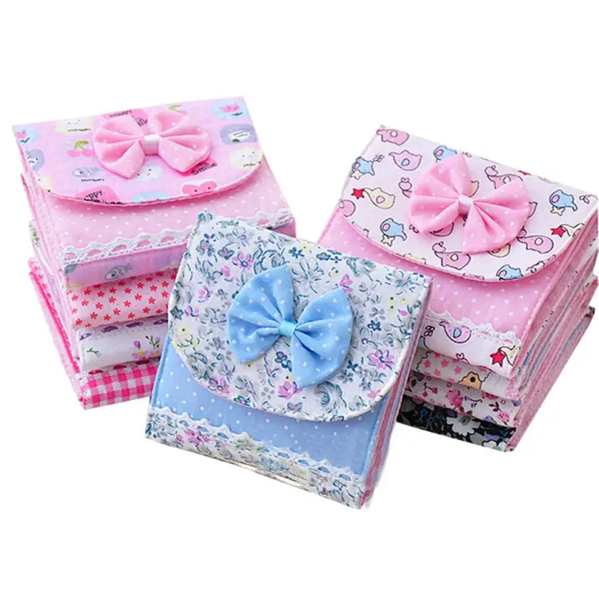 Девушка хлопок пеленки санитарный пакет для салфеток сумка органайзер хранения