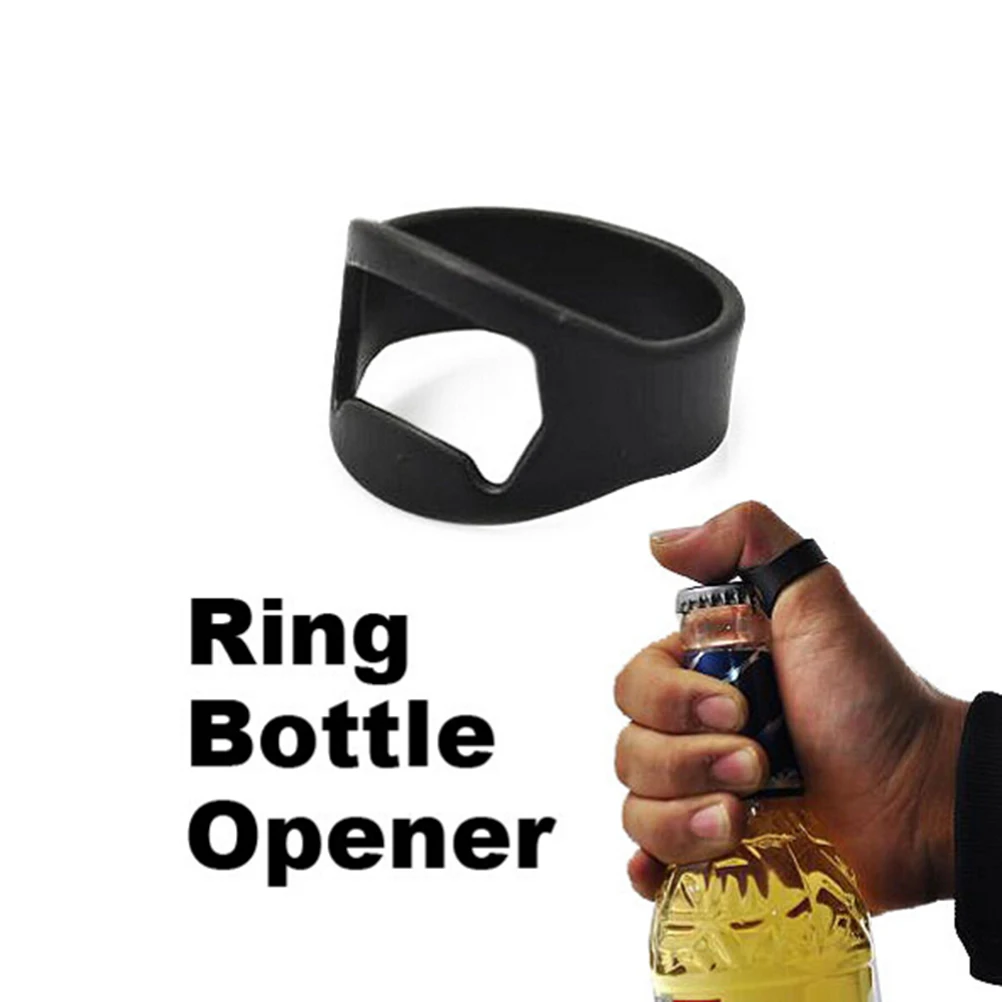 1 шт. кольцо открывалка для пивных бутылок нержавеющая сталь|ring-shape beer bottle opener|opener