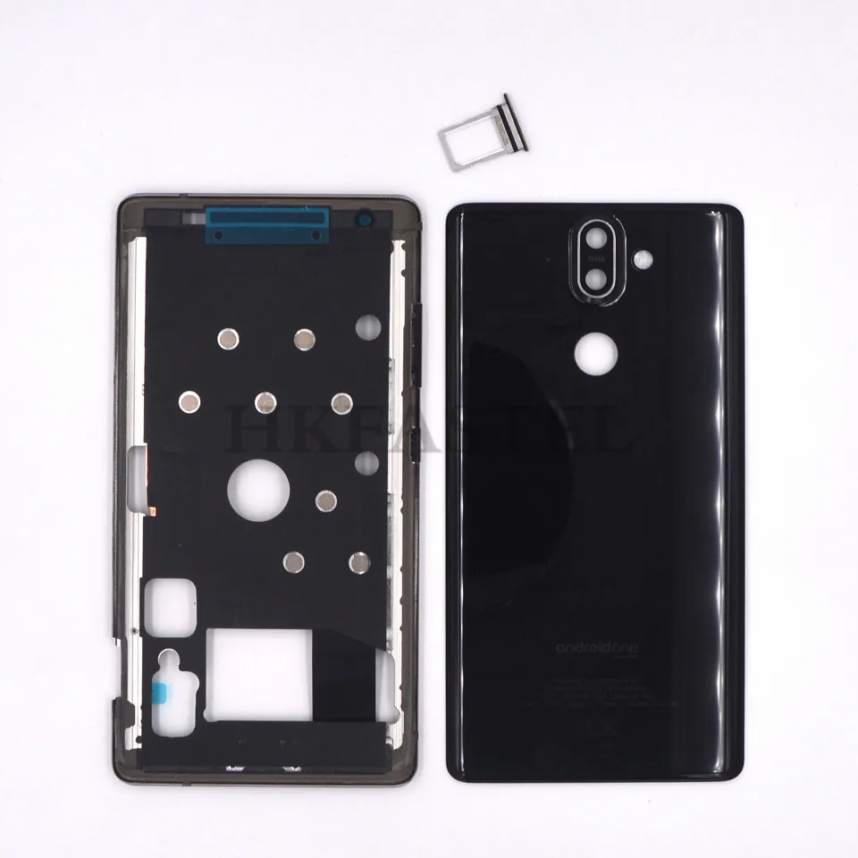 Оригинальный Корпус для Nokia 8 Sirocco S задняя крышка батарейного отсека с ЖК-дисплеем