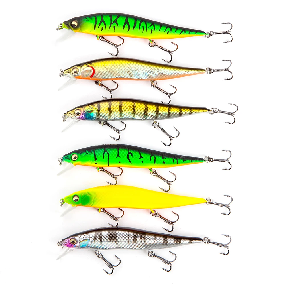 

Fishing lures 98mm/9.8g Vision Minnow Fishing Bait Super Twitching Wobbler casting New model hard bait quality wobblers