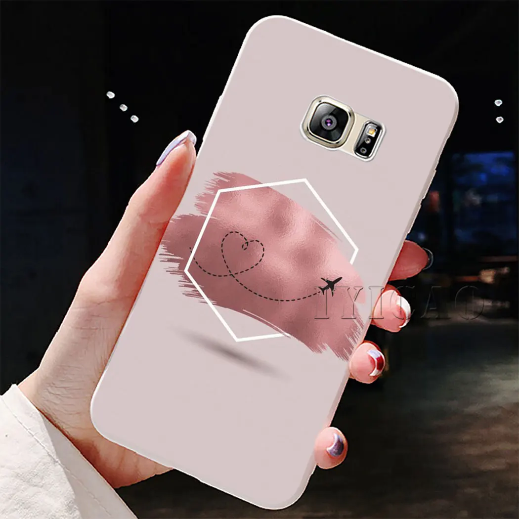 IYICAO простой милый мультяшный Воздушный самолет жесткий чехол для Samsung Galaxy S10e S10 S9