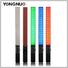 YongNuo YN360 Беспроводная профессиональная портативная Светодиодная лампа для видеосъемки 3200K 5500K RGB Полноцветный цветной яркий 39,5 см ледяная палочка профессиональная Светодиодная лампа