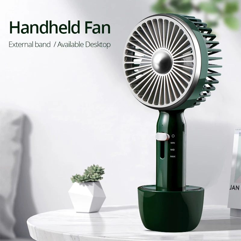 Перезаряжаемый usb-порт портативный вентилятор на открытом воздухе