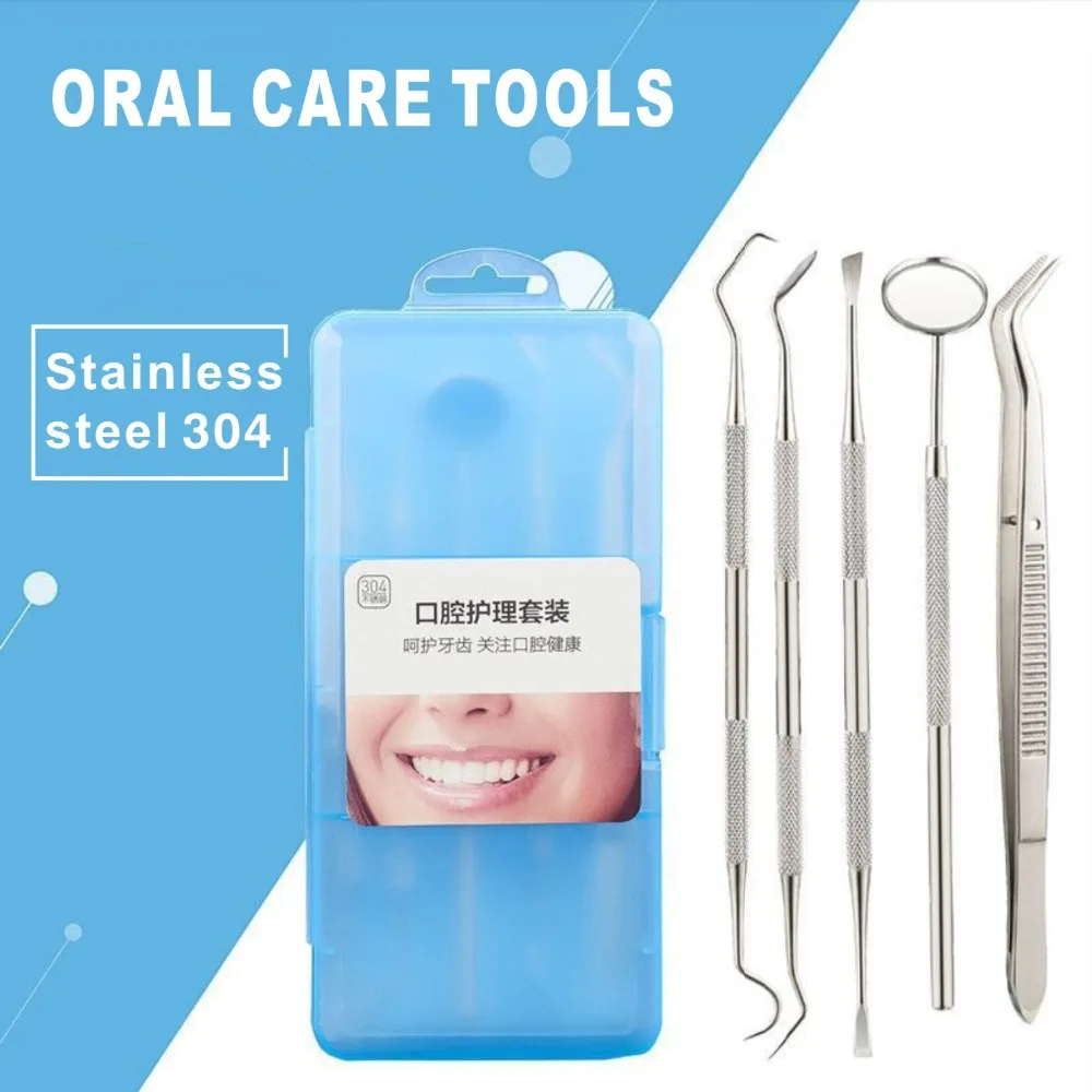 5 шт. зубные зеркала из нержавеющей стали | Красота и здоровье