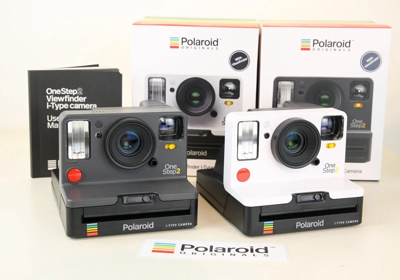 Polaroid Onestep2 VF + черная Радужная камера с пленкой i type и 600|Плёночные моментальные