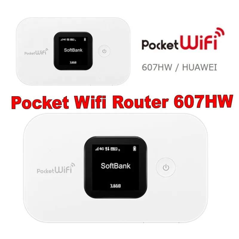Мобильная точка доступа huawei 607HW 4G Wi-Fi роутер E5577 японская версия Карманный |