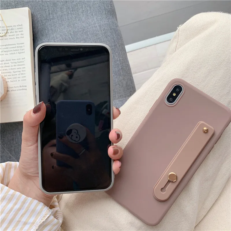 For Pocophone F1 Wristband Candy Phone Back Cover Case Xiaomi Redmi A1 A2 MIX 2 2S S2 Y2 Note 3 5 Plus 5X 6X 8 8SE 5Pro | Мобильные