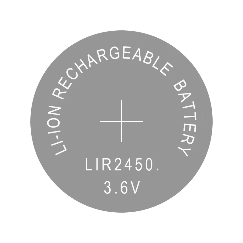 Литий-ионная аккумуляторная батарея LIR2450 3,6 V 10 шт-2450 Замена CR2450