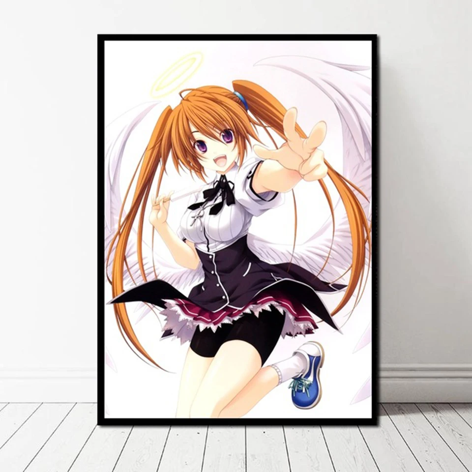 Hd Nordic Modern Hang Pictures High School DXD Rias Gremory Silk Anime Posters Home Decor Girls Wall модульная Картина на
