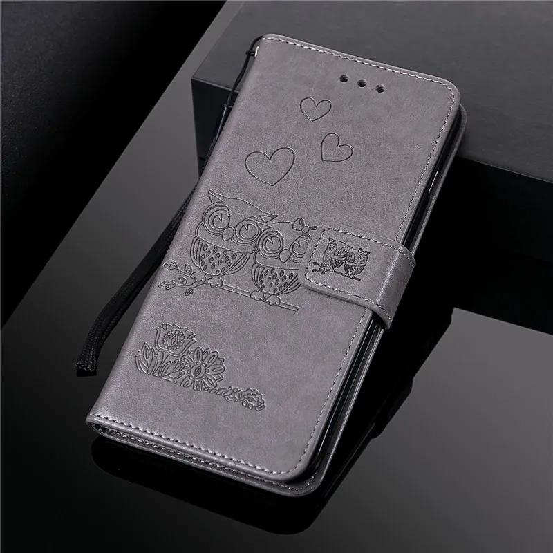 3D Сова с тиснением и изображением Флип кожаный чехол для LG Stylo 4 5 чехол s для LG G7 G6 G5 G4 K4 K8 K10 K40 V30 X210 K10 Чехол кошелек чехол
