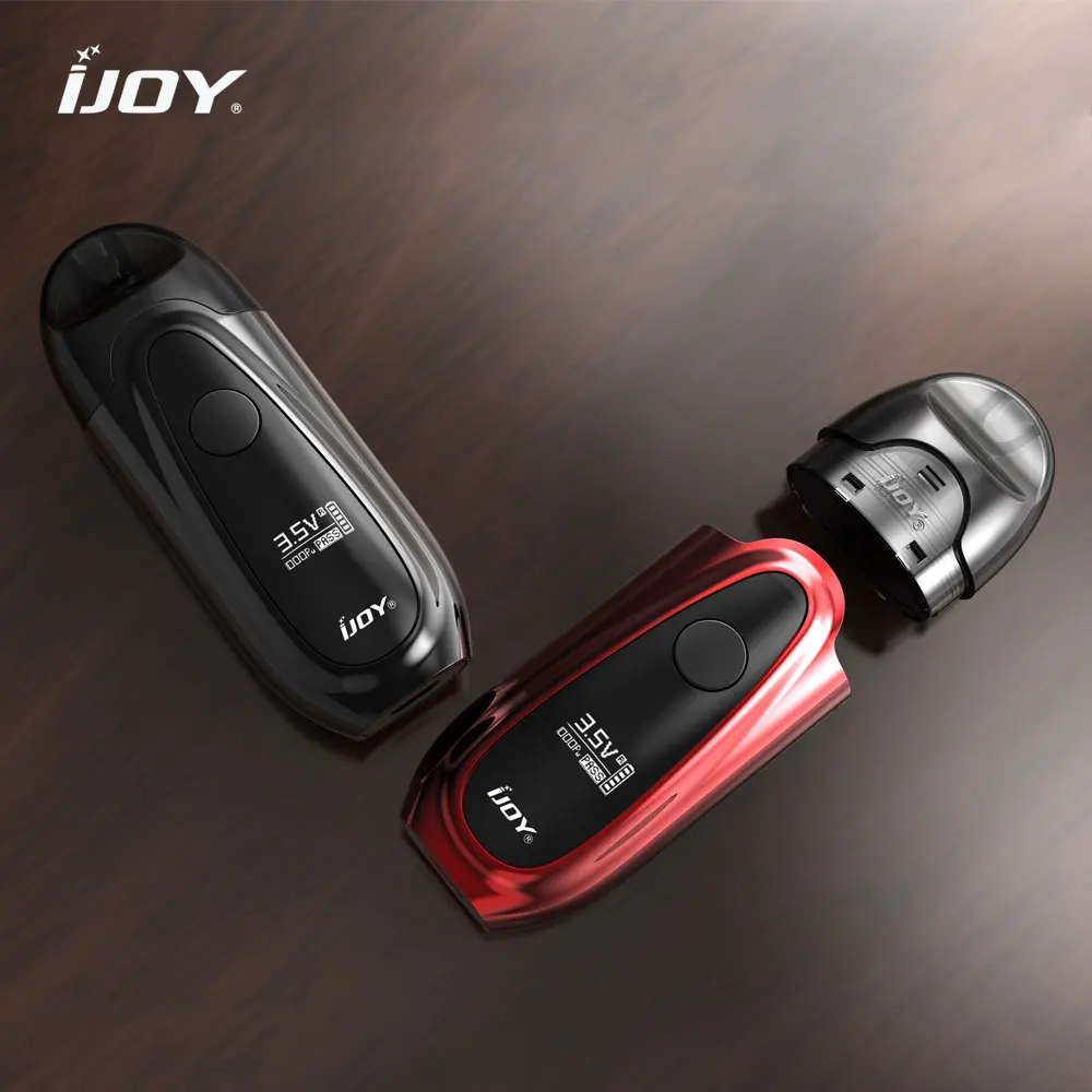 Оригинал IJoy IVPC Pod стартовый Vape комплект 450 мАч OLED экран Стабильный 9 Вт 2 мл MTL