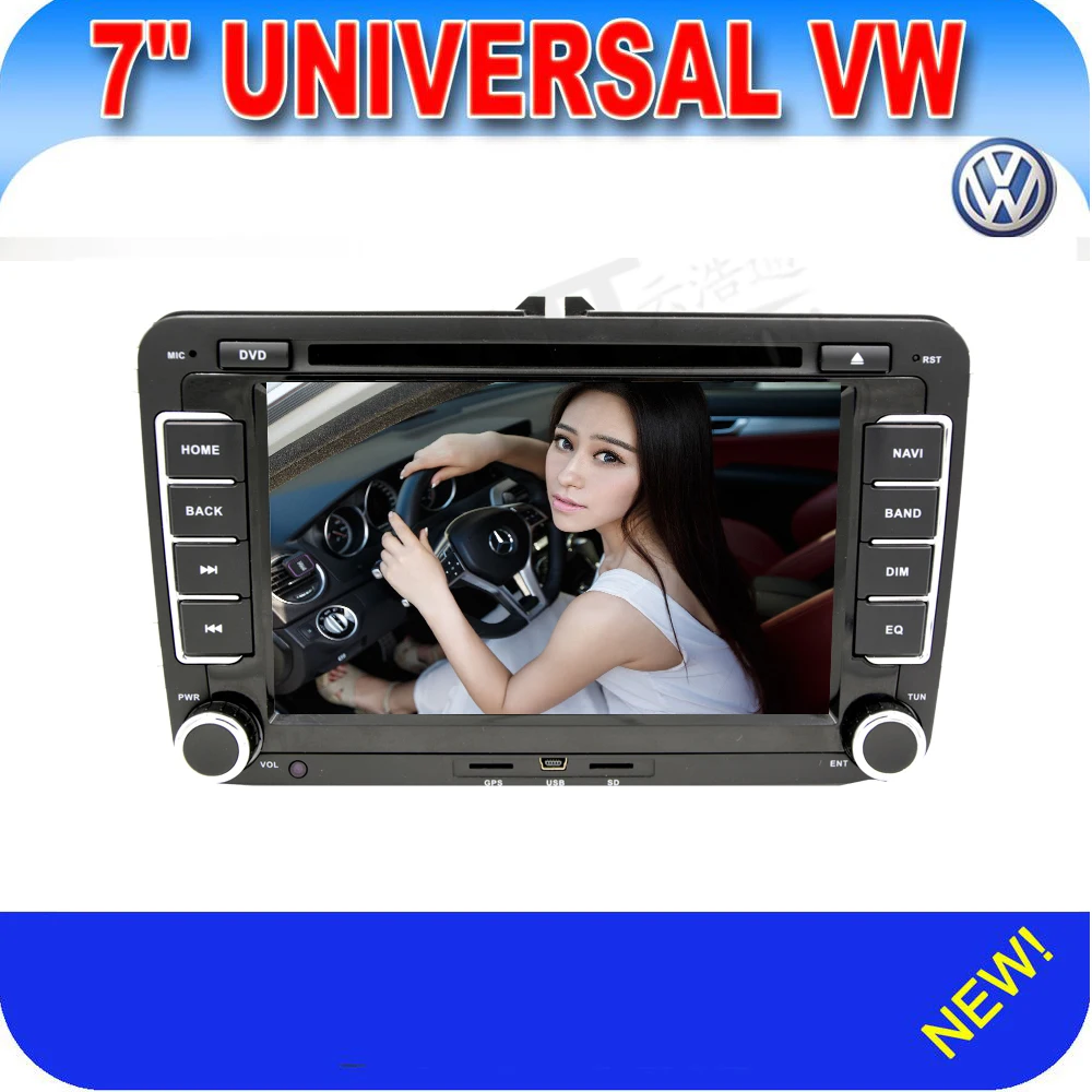 2 Din Android 7 1 автомобильный DVD GPS навигатор для VW Volkswagen passat b6 golf 5 polo jetta Skoda Гб RAM 16 ROM