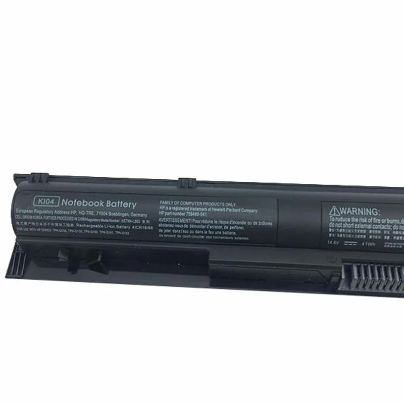 GZSM Аккумулятор для ноутбука K104 800049-001 HSTNN-DB6T HSTNN-LB6S hp N2L84AA TPN-Q158 Star Wars Special Edition 15-an005TX