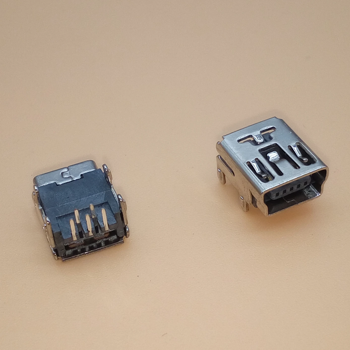

10 шт., прямоугольные разъемы USB типа B