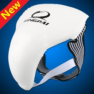 Высококачественная Белая защитная пленка защита паха для тхэквондо для мужчин и женщин для промежности, защита для кичинга, бокса, каратэ, поддержка высокого качества