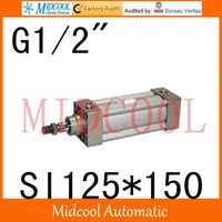si series iso6431standard cylinder si125150 port 12 bore 125mm adjustable cylinder