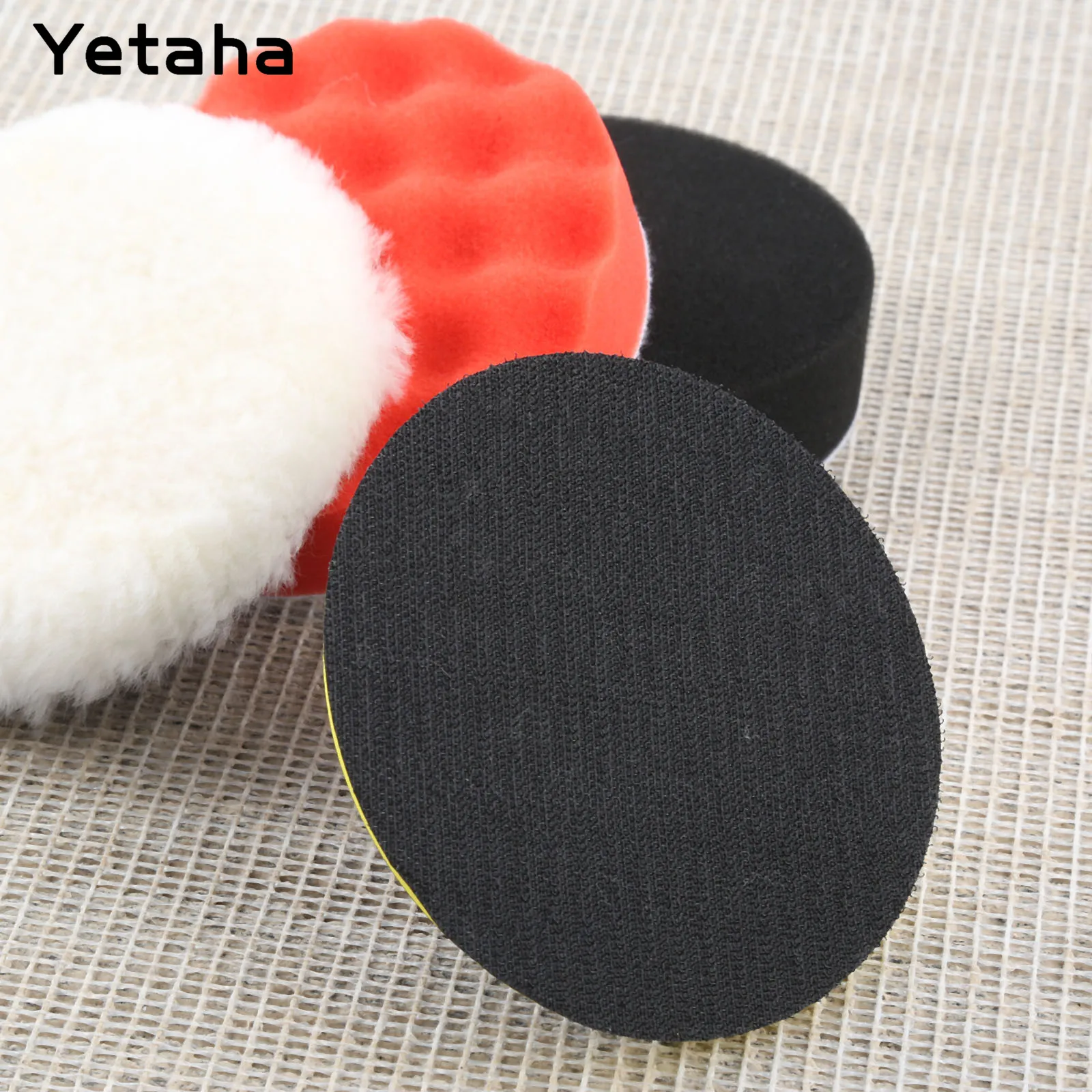 8 шт. детская полимерная накладка 4/5 дюйма + адаптер для дрели M10|wax pad|buffing padcar polishing