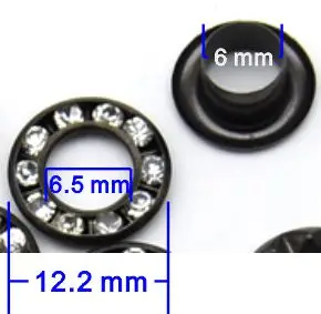 90 комплектов металлическое ушко длинна по стельке 6 мм круглый металлический