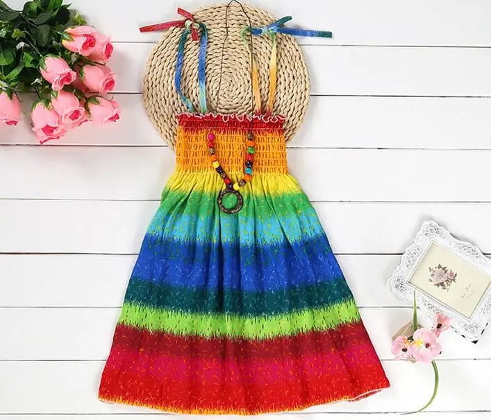 Летние платья для мамы и дочери 2016 одежда дочки пляжная матери семейная