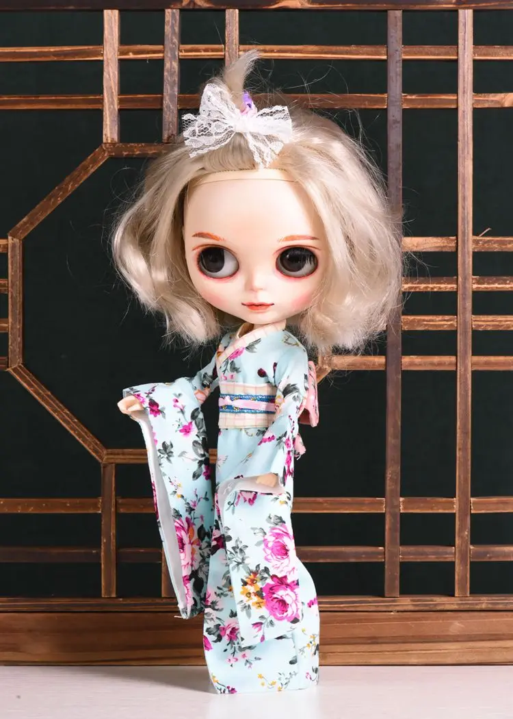 1/6 японское кимоно для кукол Blyth 1 шт. аксессуары кукольной одежды рождественский